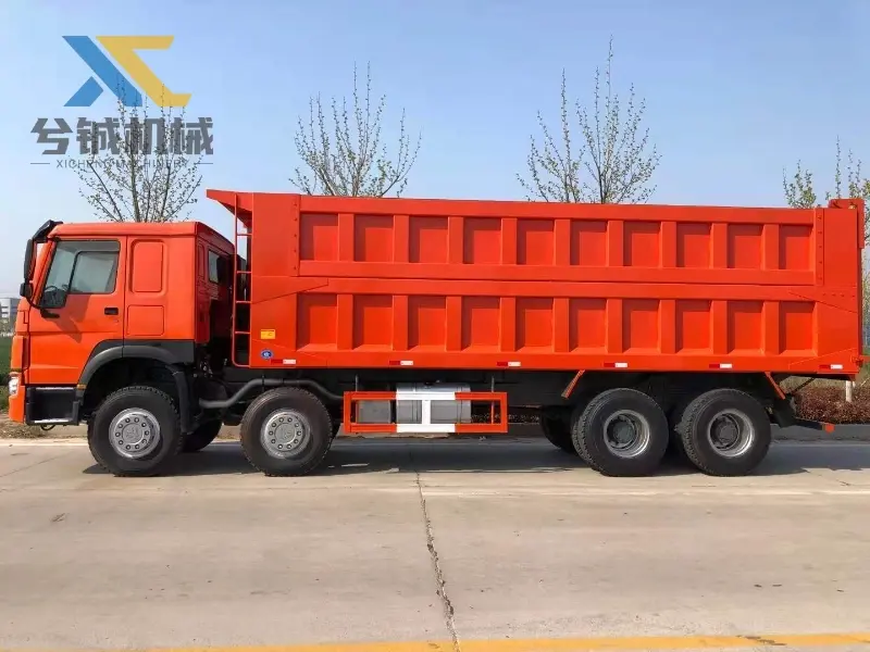 Low price Used Sino Howo 375 Dump Truck for sale with ceepa certificate