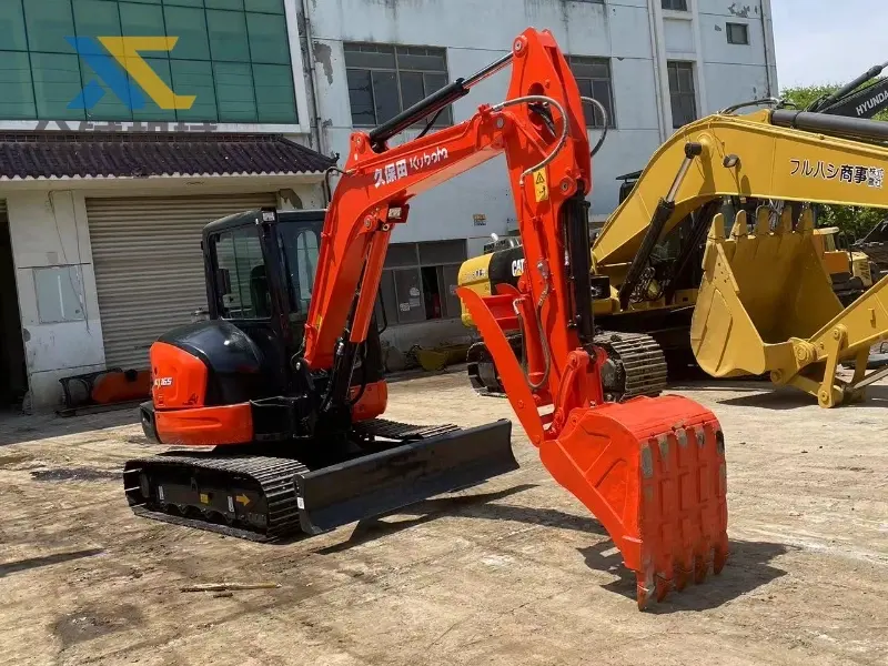 6 Ton Second-hand Japan Original Kubota KX165-5 Digger Excavator