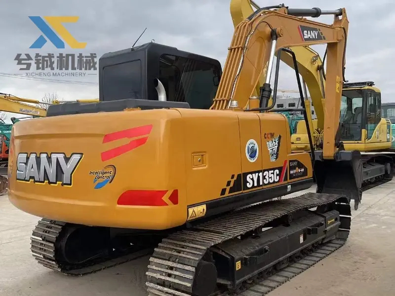 High Quality Second-hand SANY SY135C Crawler Excavator