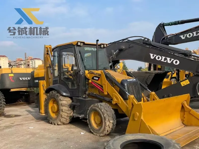 Hot Selling Second-Hand Backhoe Excavators Cat 420F Wholesale Price with CEEPA certificate (8)